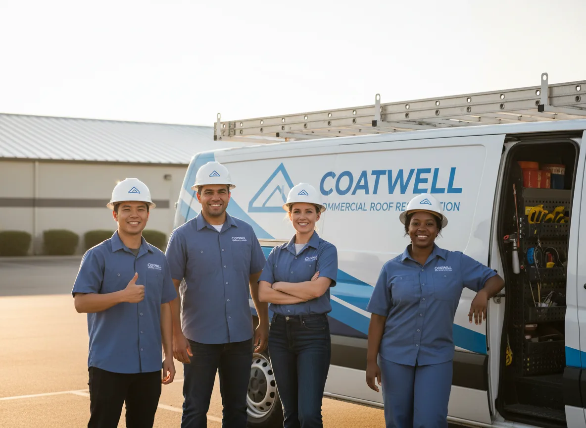 Commercial roof coating company in Collinsville, TX